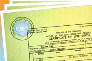 Apply For Late Registration Of Birth Certificate Philippines.